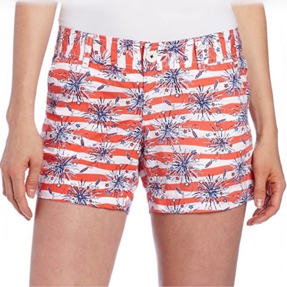 Lilly Pulitzer ‘She’s A Firecracker’ Glow in the Dark Shorts Shorts